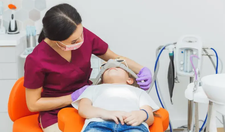 nitrous oxide for children at the dentist