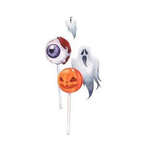 halloween lollipops
