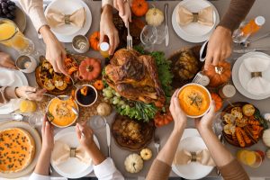 thanksgiving dinner and dental health
